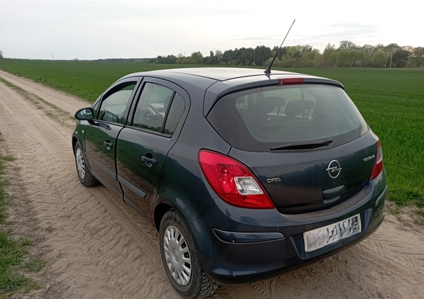 Opel Corsa cena 9500 przebieg: 219000, rok produkcji 2007 z Olsztynek małe 67